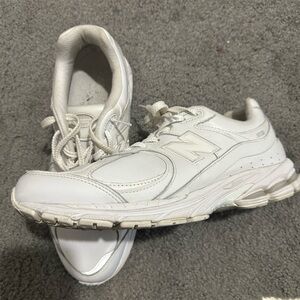 New Balance 2002R All-White Leather